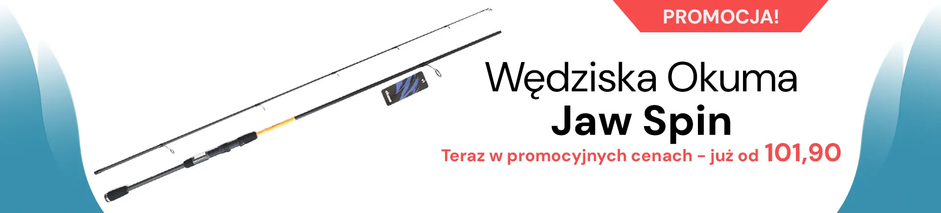 Wędziska Okuma Jaw Spin